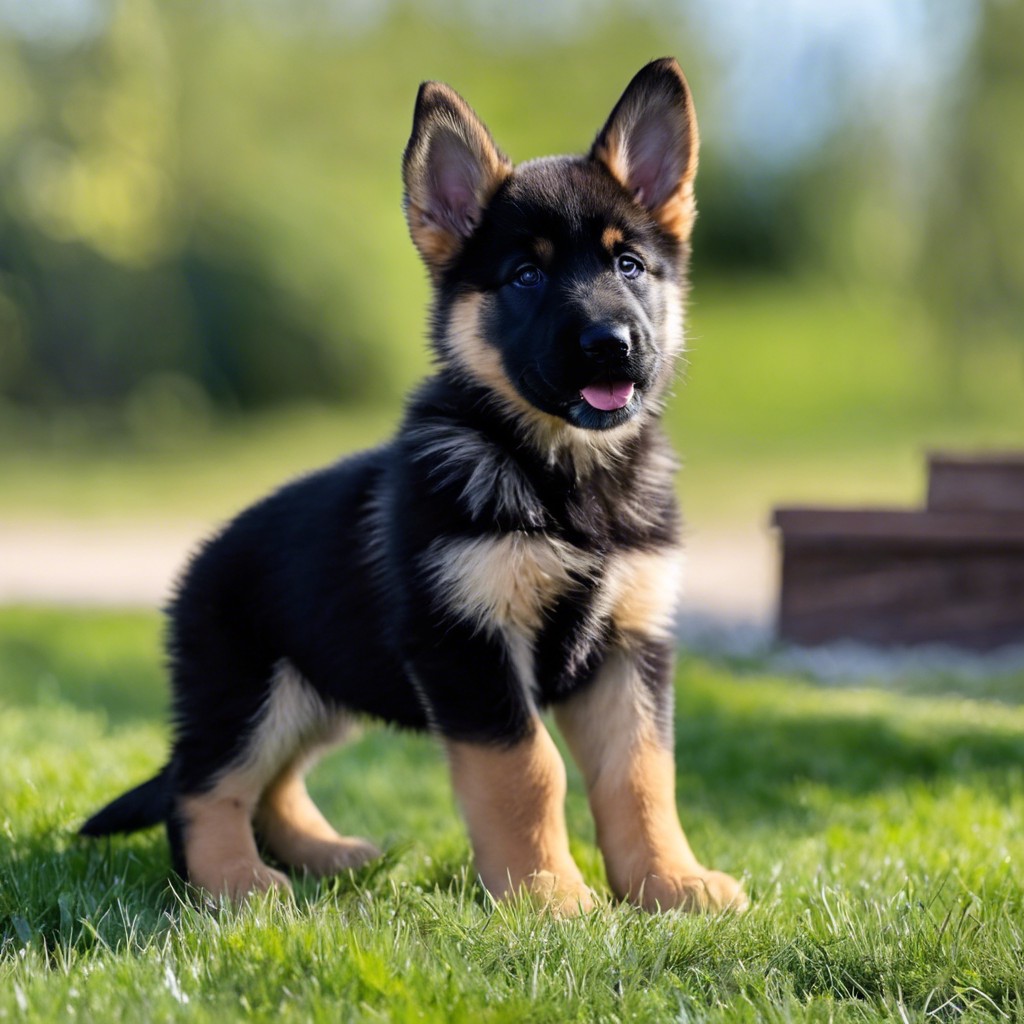 German Shepherd Color Puppy