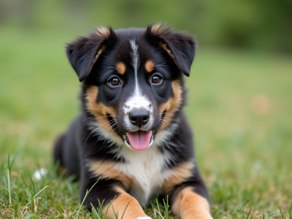 border collie german shepherd mix black and white