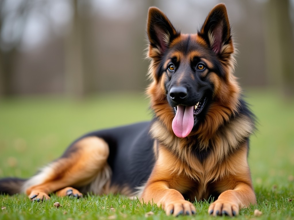 german shepherd teenager